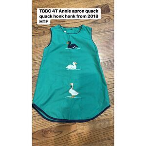 HTF 2018 TBBC Annie Apron Quack Quack Honk Honk 4T